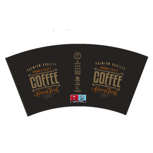 Gobelet en papier enduit de PE, taille personnalisée, impression offset pour gobelet en papier de qualité alimentaire - Product Image 4