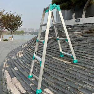 <span class=keywords><strong>Échelle</strong></span> télescopique en aluminium pliable <span class=keywords><strong>articulée</strong></span> double face en gros, utilisée sur les marches - Product Image 1