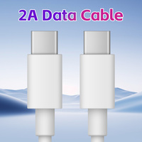 Câble de charge rapide magnétique USB Type-C 1M/2M 2A avec blindage tressé pour téléphones mobiles – Prix usine
