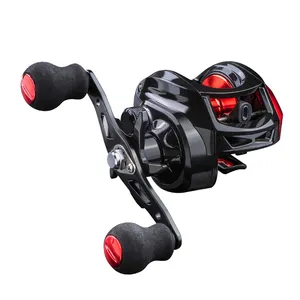 low profile master 7.2:1 High Speed bait casting fishing reels saltwater baitcasting ultra-light 10kg MAX Drag Power fishing