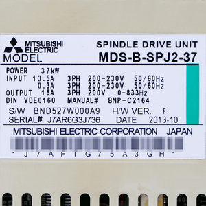 MDS-B-SPJ2-37 มอเตอร์ไดรฟ์ AC มือสอง รับประกัน 12 เดือน สามารถซ่อมได้ - Product Image 6