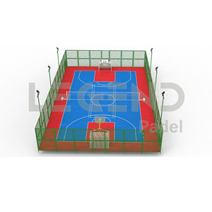 Đa chức năng lĩnh vực thể thao ngoài trời đa trò chơi tòa án thiết bị cơ sở padbol Tòa Án - Product Image 6