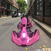Go Karts Eléctricos para Niños a Batería para Carreras Vehículo de Carreras Go Kart de Motor Eléctrico para Exteriores a los Mejores Precios de China
