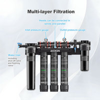 10-40LPM vente en gros 2 étapes filtre à eau minéral pour Machine à café 0.5 microns ménage filtre à eau purificateur pour boire à la maison