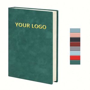 Customised Logo Sheepskin Notebook Covers Bespoke <b>A5</b> Journal Notebooks Thickened Record Books & <b>Notepads</b> Wholesale - Product Image 1