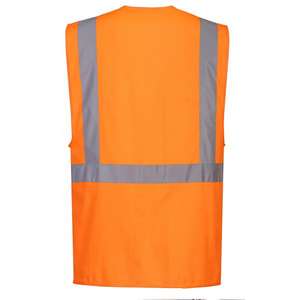 PORTWEST - C357ORR4XL Chaleco naranja ejecutivo de alta visibilidad con bolsillo para tableta-EAN 5036108351473 ROPA DE TRABAJO DE LA 2017 - Product Image 2