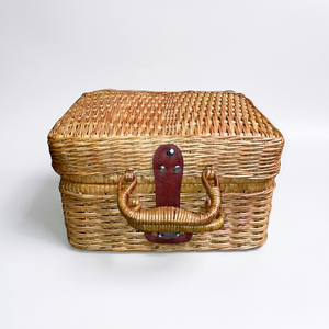 Panier de rangement multifonction en bambou tissé à la main Ecowoodies, respectueux de l'environnement - Product Image 1