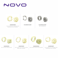 NOVO DC Moteur tubulaire électrique Tuya Alexa Google Home 35 mm horizontal pour stores enrouleurs de luxe Zebra pour salon et bureau