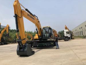 Excavadora sobre orugas usada Hyundai 215 de 22 toneladas de alta calidad, excavadora sobre orugas Hyundai R215 de Corea del Sur a la venta - Product Image 4