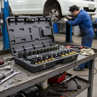 Cosda Hydraulisches Lenkungssystem Kugelgelenk-Ausziehwerkzeug-Set für Autoreparatur mit 24-Monatiger Garantie SD-1101