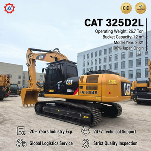 รถขุดไฮดรอลิก Caterpillar 325D2L มือสอง สภาพดี น้ำหนัก 25 ตัน รถตักดินแบบตีนตะขาบ CAT 325D2L สำหรับขาย - Product Image 2