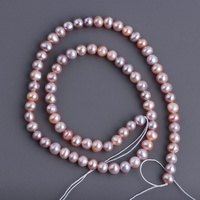 Perles d'eau douce naturelles de qualité AA, forme de pomme de terre, 4-5 mm, haute brillance, couleurs mélangées, pour la fabrication de bijoux