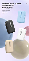Batería Externa Portátil Recargable USB de 10000mah y 20W, Mini, Linda, de Invierno, Carga Rápida, Reutilizable, Venta al Por Mayor