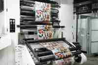 Prensa de Impresión Flexográfica Automática de 300 M/Min y 6 Colores para Impresión Rollo a Rollo de Película BOPP y Papel Kraft