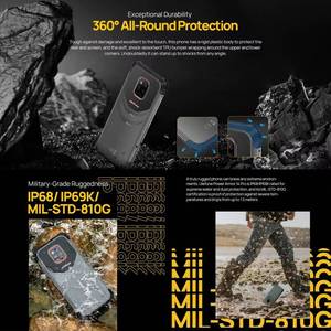<span class=keywords><strong>Ulefone</strong></span> <span class=keywords><strong>Power</strong></span> <span class=keywords><strong>Armor</strong></span> <span class=keywords><strong>14</strong></span> <span class=keywords><strong>Pro</strong></span> รุ่นทั่วโลก โทรศัพท์มือถือที่ทนทาน ไม่เคยใช้งาน กันน้ำ IP56  ปลดล็อคด้วยใบหน้า สแกนลายนิ้วมือ หน้าจอ 6.2 นิ้ว Octa Core รองรับซิมคู่ ระบบปฏิบัติการ Android - Product Image 5