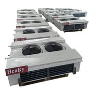 Réfrigérateur d'évaporateur de stockage à froid de refroidissement par air à décharge double Hejia