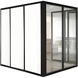 Panneau de verre intelligent PDLC à gradation <span class=keywords><strong>électrique</strong></span> avec design moderne pour piscines intérieures, salles de bain, hôpitaux, écoles (épaisseur 12 mm) - Product Image 3