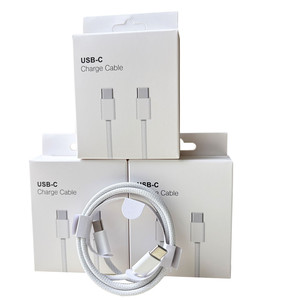 Cavo di Ricarica Rapida PD TYPE C 60W Best Seller, Cavo USB C a TYPE C con Rivestimento in Nylon Intrecciato per iPhone 15 16pro Max 17 - Product Image 1