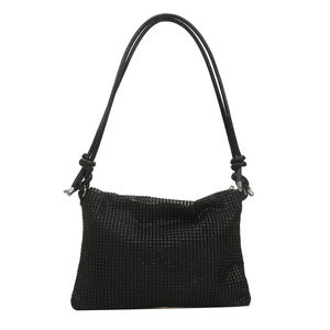 Borsa <span class=keywords><strong>da</strong></span> <span class=keywords><strong>Sera</strong></span> Lussuosa Dorata per Donne, Borsa a Tracolla Retrò in Pelle, Piccola Borsa per Telefono, Design Clutch Femminile - Product Image 5