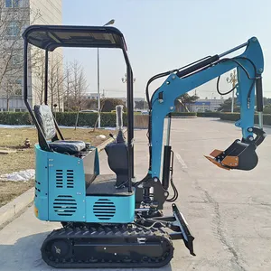 Excavadora pequeña de 0,9 toneladas para motor Chang Chai KD, miniexcavadora con cilindro de alta potencia para agricultura