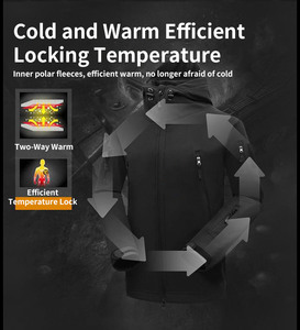 Chaqueta Táctica Impermeable de Camuflaje para Hombre SIVI, Traje Térmico, <span class=keywords><strong>Ropa</strong></span> de Caza, Uniforme Táctico de Softshell - Product Image 5