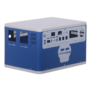 Sheet Metal Chassis For Electronics Enclosures 057 Customizable Size Metal Stamping Bending Parts With Baking Paint Coating - Product Image 1