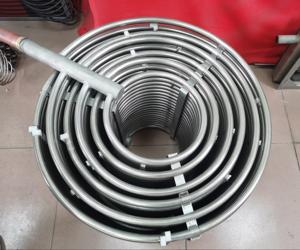 Chính xác Hàn xoắn ốc trao đổi nhiệt thép không gỉ làm mát cuộn dây - Product Image 2