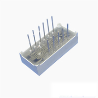 Afficheur LED à segments 3 x 7, cathode FND blanche, 0,28 pouce, 3 chiffres, Kem-2831-AW