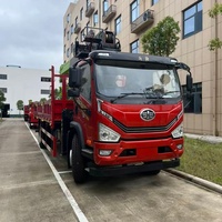 Camion-grue robuste 6x4 à capacité de levage de 10 tonnes, avec composants essentiels (boîte de vitesses, moteur, pompe, engrenages) – Approvisionnement direct usine