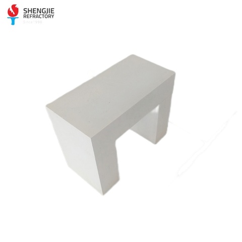 High Normal Temperature Compressive Strength Fused Corundum Brick Refractory Material Manufacture with Welding Service