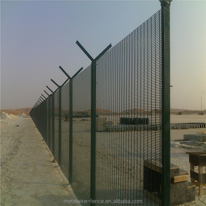 Recinzione Anti-arrampicata 358 Zincata Certificata ISO CE |   Recinzione a Rete ad Alta Sicurezza, Alta Resistenza, Vista Panoramica - Product Image 5