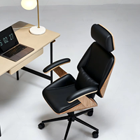 Canapé sectionnel carré gonflable moderne en cuir véritable de luxe léger, fauteuil pivotant réglable en hauteur en éponge pour l'école