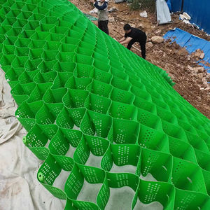 PE-HD plastique Geo Geocell toit Prezzo Gravier murs de soutènement sol gravier grille allée finisseur prix Geocell - Product Image 5