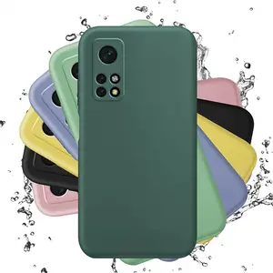 10t Pro Mi10t Mi 10 T Pro Lite 5G Case Liquid Silicone Camera Protection Cover Sports Ba for Xiaomi for Redmi FCC Anti-fall