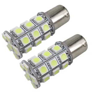 백업 신호 주차 꼬리 도는 빛 차 트럭 빛 21w 1156 BA15S p21/5w 1157 BA15S BA15D 5050 27SMD Led 전구 브레이크 라이트