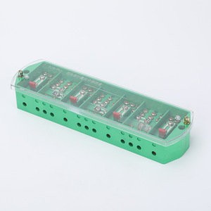 Boîte de jonction Guan Yang Fj6pj1, compteur d'énergie triphasé à quatre fils, boîte de distribution de bornes IP44 verte - Product Image 2