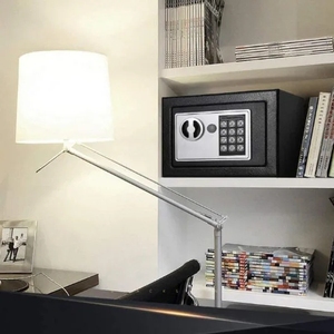 Mini nhà văn phòng tiền an toàn hộp thiết kế mới nóng bán kim loại khóa điện tử lưu trữ an toàn - Product Image 6