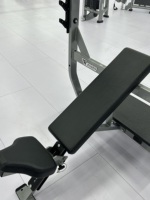 Banco Inclinado Ajustable de Acero Galvanizado de Calidad Premium Rosen Fitness para Entrenamiento de Fuerza, Equipo de Gimnasio con Pesas Libres para Pecho y Brazos