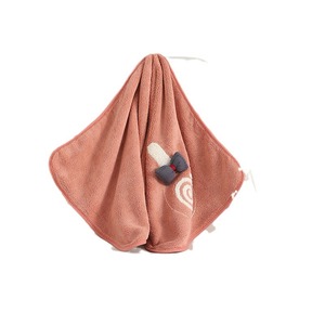 Coral Fleece <b>Bath</b> <b>Towel</b> <b>Set</b> 35x75cm 70x140cm Novelty Lollipop Design Skin-Friendly Home Use - Product Image 5