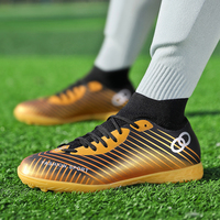 Nouveauté Chaussures de football à crampons longs et sans crampons Haute qualité Chaussures de football pour hommes Chaussures d'extérieur