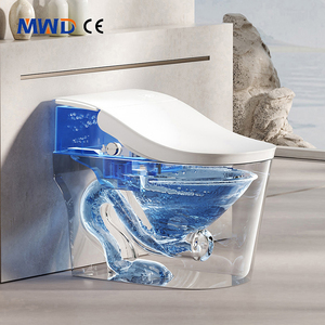 Inodoro Inteligente Eléctrico MWD en Oferta, con Apertura Automática, Bidé Inteligente, Tanque de Agua Integrado, Inodoro de Cerámica para Baño de Hotel - Product Image 1