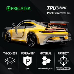 <span class=keywords><strong>Pellicola</strong></span> Protettiva Prelatek 7.5mil Opaca PPF Autoriparante Termoattivabile Anti-Impatto da Pietre - Product Image 1