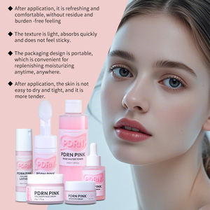 Suero Crema Blanqueador con Péptidos Rosados, Colágeno, Niacinamida, Vitamina C, Set para el Cuidado Facial con PDRN y ADN de Salmón - Product Image 5