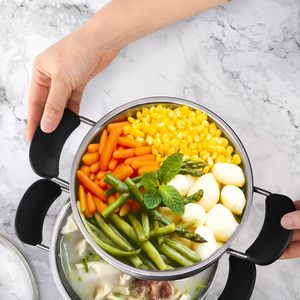2024 personalizado de alta calidad de hierro <span class=keywords><strong>Teamer</strong></span> Casroles Set reuniones más pequeñas antiadherente reunión familiar juegos de utensilios de cocina - Product Image 5