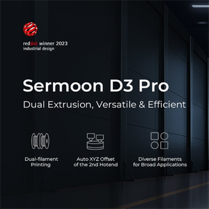 Creality Sermoon D3 Pro Industrial FDM <b>3D</b> <b>Printer</b> Dual Extruder Fully Enclosed 300c High Temp Printing - Product Image 6