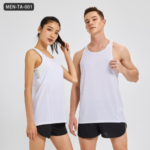 เสื้อแห้งเร็วสำหรับวิ่งมาราธอนของผู้ชายเสื้อกล้ามออกกำลังกายระบายอากาศได้น้ำหนักเบาสำหรับตลาดยุโรปและอเมริกา - Product Image 2