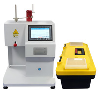 Medidor de índice de flujo de fusión de material de plástico PP PE, equipo de prueba de fusión en caliente, indexador de flujo de fusión de laboratorio
