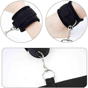 Cinghie e Manette per Letto, Giocattoli SM per <span class=keywords><strong>Donne</strong></span>, Set Bondage per Materasso Queen Size, Giochi per Adulti in Camera da Letto - Product Image 6