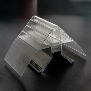 Accessoires de connexion <span class=keywords><strong>pour</strong></span> profilés <span class=keywords><strong>en</strong></span> aluminium personnalisables <span class=keywords><strong>pour</strong></span> panneaux <span class=keywords><strong>en</strong></span> <span class=keywords><strong>polycarbonate</strong></span>, accessoires de conception industrielle <span class=keywords><strong>pour</strong></span> panneaux PC - Product Image 4
