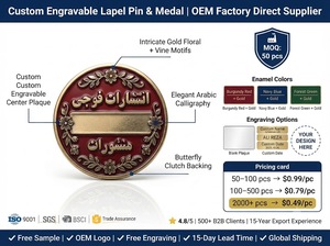 Épinglette personnalisée en émail dur, badge doré rouge Mont Fuji fleur <span class=keywords><strong>de</strong></span> cerisier, texte japonais et anglais, souvenir <span class=keywords><strong>de</strong></span> voyage - Product Image 3